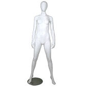 High Gloss Female Mannequin - Wide Stance