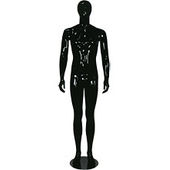 High Gloss Male Mannequin - Hands At Sides