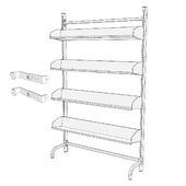 Impact 48 Media Shelf Starter Unit