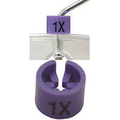 Mini Hanger Size Markers - 1X - Lilac