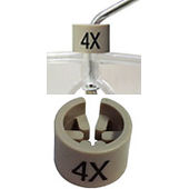 Mini Hanger Size Markers - 4X - Grey