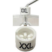 Mini Hanger Size Markers - XX Large - White