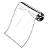 Poly Bags 1 Mil 21" x 4" x 54" Clear