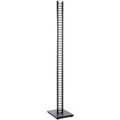 Post & Base 72"H Matte Black