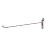 Slatwall Hook - 12" Satin Nickel