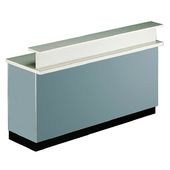 Showcase Wrap Counter with Ledge Top