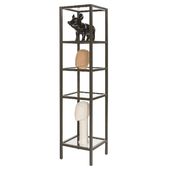 Sienna Upright Glass Shelf Floor Display