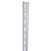4' Wall Standard Single Slot - Chrome