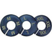 Round Size Dividers - Black and Gold