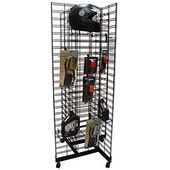 Slatgrid Four Way Merchandiser - 6ft High