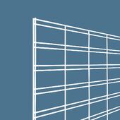 Slatgrid Panel 4' x 4' White