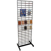 6ft Slatgrid Panel with Heavy Duty Base