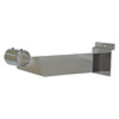 Slatwall Hangrail Bracket 1 1/4" x 12" Chrome