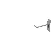 Slatwall Hook - 4" Chrome