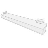 Slatwall J-Rack 23.75" Ends Closed