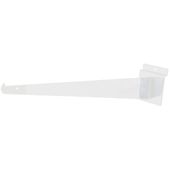 Slatwall Shelf Bracket 16"L White