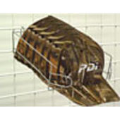 Sloping Grid Cap Display - Chrome Sloping Grid Cap Display - Chrome