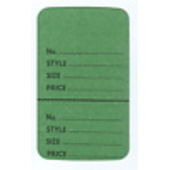 Small Unstrung Tag Lt. Green