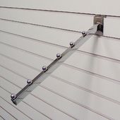 Square Tube Slatwall Waterfall