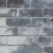 Old Gray Paint Brick Slatwall Panel