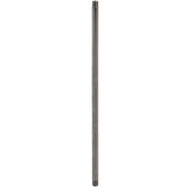 Threaded Stem 3/8" x 12" - Chrome
