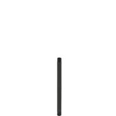 Threaded Stem 3/8" x 6" - Matte Black