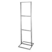 Triple Bulletin Sign Holder - Chrome