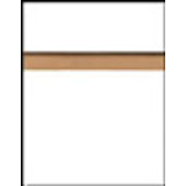 White Slatwall Panel