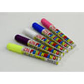 Write-On Flourescent Paint Markers For #3063
