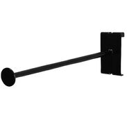 12" Gridwall Hook with Disc End - Black