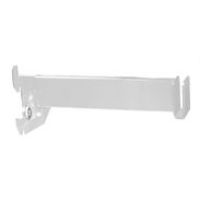 12" Rectangular Tube Bracket 1" Slots - Chrome