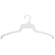 17" White Plastic Giveaway Hanger