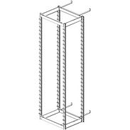 24" Wall Mount Storage Hanger Rack Double Starter - 120"H