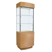 28" Theta Curved Wall Display Case