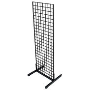 2x6 Black Gridwall Panel with HD Base 