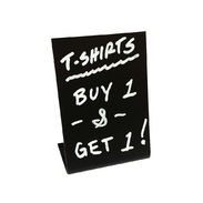 Slant Back Chalkboard Sign - 5"H