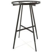 36" Round Rack Rectangular Frame - Matte Black