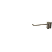 4" Hook For Rectangular Tube - Chrome