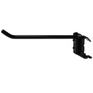 4" Linear Rack Metal Display Hook - Black