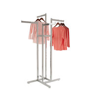 4 Way Rack - Rectangular with 4 Straight Flag Arms