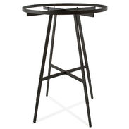 42" Round Rack Rectangular Frame - Matte Black