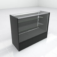 48"W Premium Full Vision Display Case - Black