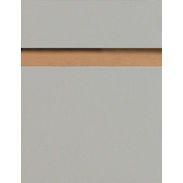 Grey Slatwall Panel - 6" OC