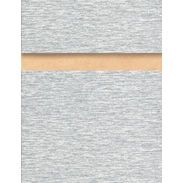 Simulated Brushed Aluminum Slatwall Panel - 6" OC