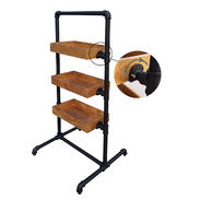 Pro Series Adjustable Tray Pipe Floor Display