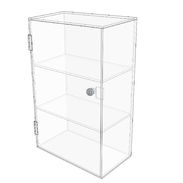 Acrylic Countertop Display Case - Tower 2 Shelf