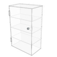 Acrylic Countertop Display Case - Tower 3 Shelf