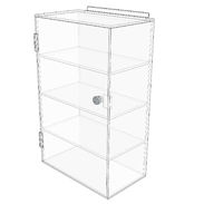 Acrylic Slatwall Display Case - Tower 3 Shelf