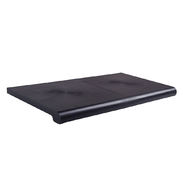 Black Bullnose Shelving - 48"W