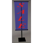 Banner Stand - Black